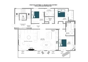 Kings Parc 115 - Second floor Floorplan