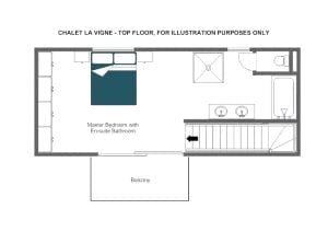 La Vigne - Top floor Floorplan