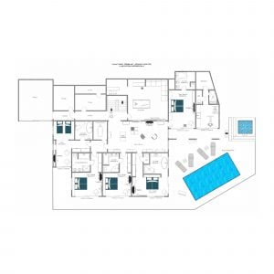 Mont Tremblant - Ground floor Floorplan