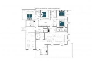 Nidus Apartment 2 - Ground floor Floorplan