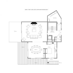 Norte - First floor  Floorplan