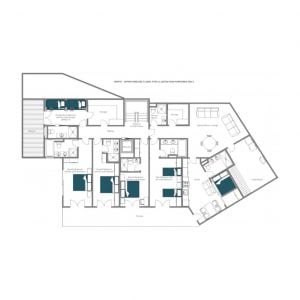 Norte - Upper ground floor Floorplan