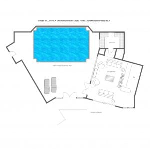 The Bella Coola Estate - Spa floor (bella coola, ground floor) Floorplan