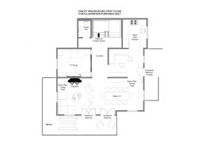 Tire Bouchon - First floor Floorplan