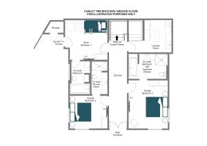 Tire Bouchon - Ground floor Floorplan